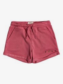 0 Be My Life A - Organic Sweat Shorts for Girls 4-16 Pink ERGFB03193 Roxy