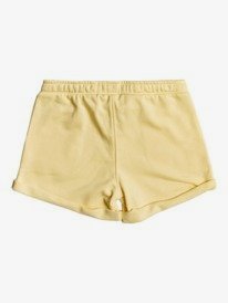 1 Be My Life A - Short de felpa con tejido orgánico para Chicas 4-16 Amarillo ERGFB03193 Roxy