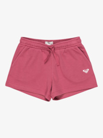 0 Surf Feeling - Joggingshorts mit elastischem Bund  für Mädchen 4 - 16 Rosa ERGFB03325 Roxy