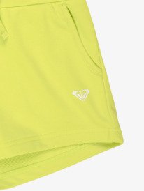 2 Surf Feeling Terry - Sweat Shorts for Girls 4-16 Green ERGFB03331 Roxy
