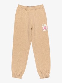 0 Surf Feeling Wide Brushed - Regular Pull On Jogger Pant for Girls 4-16 Brown ERGFB03337 Roxy