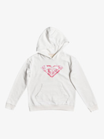 0 Indian Poem - Organic Hoodie for Girls 4-16 White ERGFT03615 Roxy