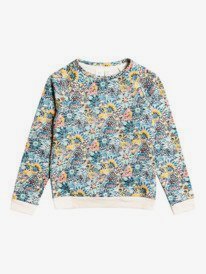 0 Marine Bloom Neck - Sweatshirt for Girls  ERGFT03629 Roxy