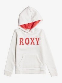 0 Hope You Know - Sweat à capuche pour Fille Blanc ERGFT03663 Roxy