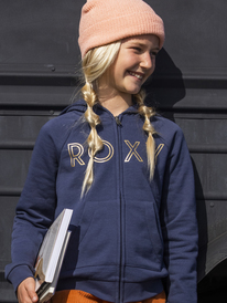 0 Another Chance - Zip-Up Hoodie for Girls Blue ERGFT03676 Roxy
