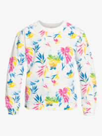 0 Off To The Beach - Sweat pour Fille 8-16 ans Blanc ERGFT03698 Roxy