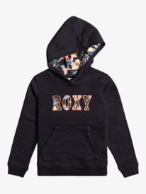0 Hope You Know - Sweat à capuche pour Fille 8-16 ans Noir ERGFT03701 Roxy