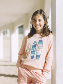 0 Oh Happy Day - Sweatshirt für Mädchen 8-16  ERGFT03725 Roxy