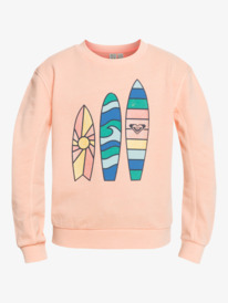 2 Oh Happy Day - Sweatshirt für Mädchen 8-16  ERGFT03725 Roxy