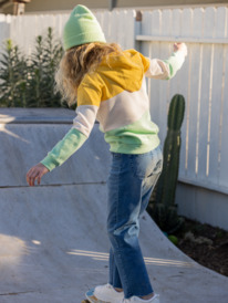2 Down The River - Sudadera con Capucha para Chicas Verde ERGFT03761 Roxy