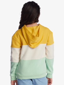 8 Down The River - Sudadera con Capucha para Chicas Verde ERGFT03761 Roxy