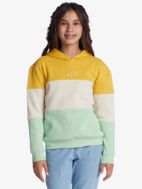 5 Down The River - Sudadera con Capucha para Chicas Verde ERGFT03761 Roxy
