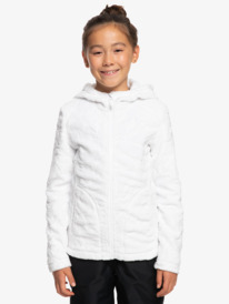 0 Igloo - Veste polaire technique pour Fille 8-16 ans Blanc ERGFT03835 Roxy