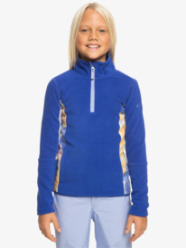 6 Sayna - Technical Half-Zip Fleece for Girls 8-16  ERGFT03837 Roxy