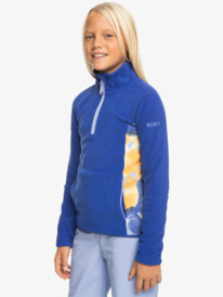 7 Sayna - Technical Half-Zip Fleece for Girls 8-16  ERGFT03837 Roxy