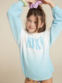 6 Im So Blue - Sweatshirt für Mädchen (10-16 Jahre) Blau ERGFT03879 Roxy