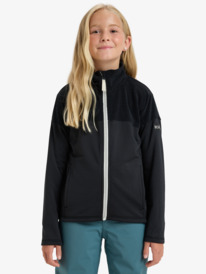 0 Sidley - Zip-Up Sweatshirt for Girls 8 - 16 Black ERGFT03944 Roxy