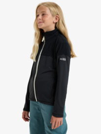 1 Sidley - Zip-Up Sweatshirt for Girls 8 - 16 Black ERGFT03944 Roxy