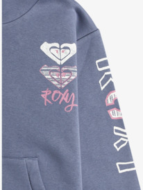 2 Surf Feeling - Pullover con cappuccio da Ragazza 4-16 Blue ERGFT03953 Roxy