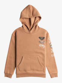 0 Surf Feeling - Hoody voor Meisjes 4-16 Brown ERGFT03953 Roxy