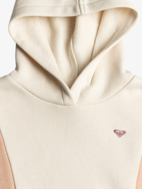 2 Burnie - Sweat à capuche pour Filles 4-16 ans Beige ERGFT03961 Roxy