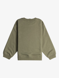 1 Morning Hike - Pullover Sweatshirt for Girls 4 - 16 Green ERGFT03978 Roxy