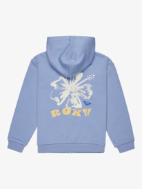 1 Surf Feeling Zipped - Hoodie mit durchgehendem Reißverschluss für Mädchen 4 - 16 Violett ERGFT04000 Roxy