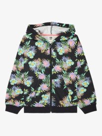 0 Twenty Five Miles - Full Zip Hoodie for Girls 4 - 16 Pink ERGFT04004 Roxy