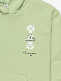 2 Surf Feeling - Sweat à capuche pour Filles 4-16 ans Vert ERGFT04007 Roxy