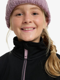 4 Sidley - Funktionelles Mid-Layer für Mädchen 8-16 Schwarz ERGFT04014 Roxy