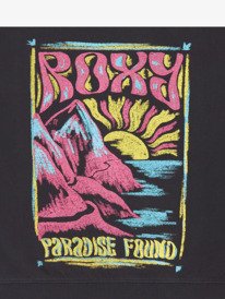 2 Lineup Brushed - Oversized Sweatshirt for Girls 4-16 Black ERGFT04021 Roxy