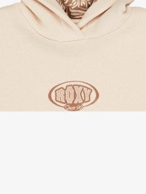 2 Hope You Trust - Sweat à capuche décontracté pour Fille 4-16 Beige ERGFT04022 Roxy
