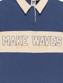 6 Iconic Waves - Sweatshirt im Colorblock-Design für Mädchen 4-16 Blau ERGFT04025 Roxy
