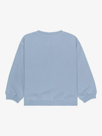 1 Morning Hike Brushed - Sudadera de corte relajado para chicas 4-16 Azul ERGFT04027 Roxy