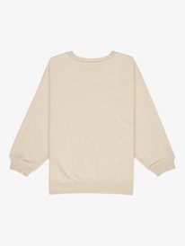 1 Morning Hike Brushed - Sudadera de corte relajado para chicas 4-16 Beige ERGFT04027 Roxy