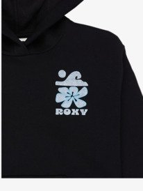 2 Surf Feeling Brushed - Felpa con cappuccio da Ragazza 4-16 Black ERGFT04028 Roxy