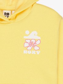 2 Surf Feeling Brushed - Kapuzenpulli für Mädchen 4-16 Gelb ERGFT04028 Roxy