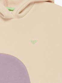 6 Remember The Name - Colour-Block Hoodie für Mädchen 4-16 Beige ERGFT04032 Roxy