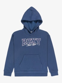 0 Surf Feeling Brushed Vt - Hoody met lange mouw voor Meisjes 4-16 Blue ERGFT04033 Roxy