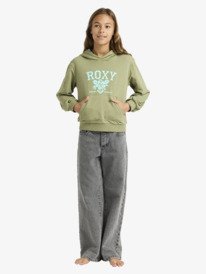 2 Hope You Trust 2 - Sweat à capuche Relaxed Fit pour Fille 4-16 Vert ERGFT04040 Roxy