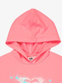 2 Surf Feeling Terry - Hoodie for Girls 4-16 Pink ERGFT04041 Roxy