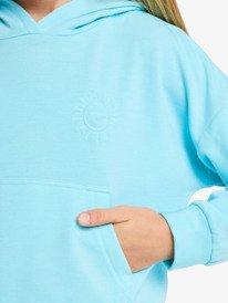 4 Surfing By Daylight - Sweat à capuche pour Fille 4-16 Bleu ERGFT04046 Roxy