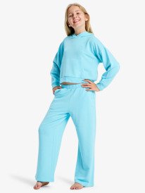 2 Surfing By Daylight - Sweat à capuche pour Fille 4-16 Bleu ERGFT04046 Roxy