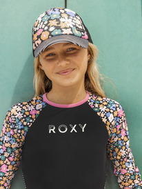 0 Honey Coconut - Casquette trucker pour Fille Noir ERGHA03277 Roxy