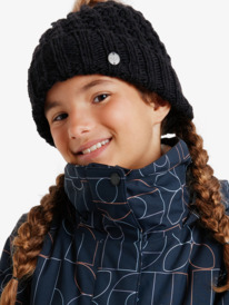 1 Blizzard - Beanie for Girls Black ERGHA03288 Roxy