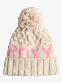 2 Tonic - Gorro con Dobladillo para Chicas Beige ERGHA03322 Roxy