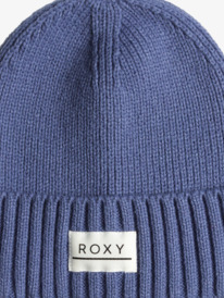 8 So Peacefull - Gorro com dobra para Raparigas Azul ERGHA03330 Roxy