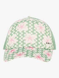 1 Honey Coconut - Casquette trucker pour Fille Vert ERGHA03349 Roxy