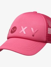 2 Reggae Town - Boné Trucker para raparigas Pink ERGHA03365 Roxy