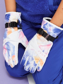 0 Roxy Jetty - Technical Snowboard/Ski Gloves for Girls 4-16  ERGHN03039 Roxy